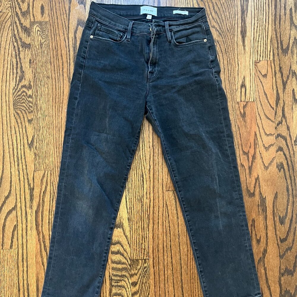 Frame straight leg jeans